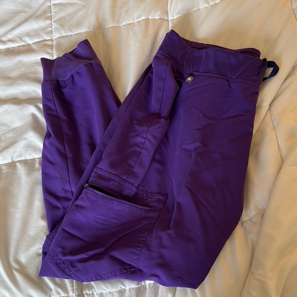 ❌SOLD FIGS Purple Joggers